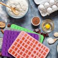 Silicone Mold For Gummy Bear Dinosaur Heart Fruit Pig Car Flower Star Chocolate Candy Mould Cake Decorating Tools Ice Cube Tray.