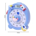 Silent Timer for Work Silent 60-minute Magnetic Study Timer Easy-to-use Countdown Timer for Home Kitchen Visual Timer with Magnetic Adsorption Ideal for Reading Timer. 