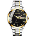 WAKAI Brand Casual Sports Business All-Match Quartz Double Calendar Luminous Waterproof 1803 Men's Watch. 