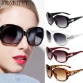 Elegant Ladies Big Frame Sunglasses Anti-Ultraviolet Retro Glasses Vintage Gradient Lens Sunglasses Female Male Shades. 
