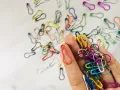 Safety Pins 100 PCS Small Pretty Colourful Safety Pins. 