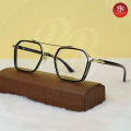 Anti-reflective Blue light and radiation proof UV400 Squre shape sunglass for man - Sun Glass. 
