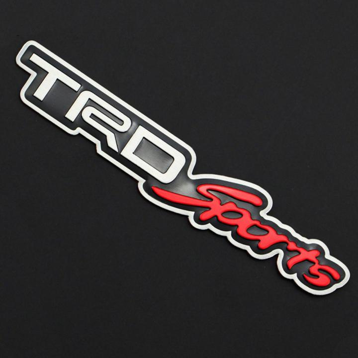 TRD Sports Aluminum Emblem Badge Sticker