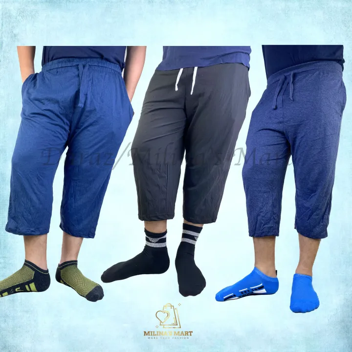 2%20Pieces%20Pack%20Comfortable%20Cotton%203-Quarter%20Sleeping%20Trouser%20Pant%20For%20Men(2-Piece)/%20Milinas%20Mart%20-%20Image%207