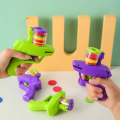 1pc Kids Soft Flying Disc  Gun Toy Foam Disc Launcher Flying Disc Handheld Launcher  Indoor Game Outdoor Backyard Toy For Boys And Girls Birthday Gift. 