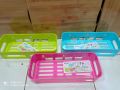 Bathroom Vacuum shelf plastic toilet bathroom vanity wall hanging storage rack basket no trace stickers. 