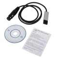 Mini USB to DMX Interface Adapter Controller DMX512 Computer Stage Lighting Home. 