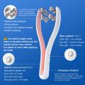 EMS Face Lifting Roller RF Double Chin V Face Shaped Facial Massager Jaw Cheek Thin Slimming Facial Lift Up Belt Skin Care Tool.
