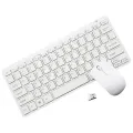 Mini Slim Wireless Keyboard & Mouse Combo - Sleek And Compact Combo Perfect For Laptop Or Desktop Pc Users Seeking Wireless Convenience. 