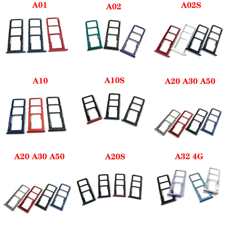 Samsung Galaxy A10 A10S A20 A20S A30 A30s A40 A50 A50S A51 A60 A70 Sim Tray