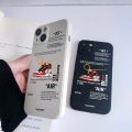Fashion Off AIR Sports Shoes Brand Phone Case For Iphone11 13Pro Max 12 Mini 14 XS XR 15 7 8Plus SNEAKERS White Label BackCover. 