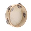 2 Pcs Percussion Rhythm Sticks Children Musical Toy Gift & 1 Pcs 6In Hand Held Tambourine.