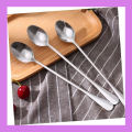 Long handle 1/3 pcs pickling spoon stainless steel silver color mirror polish spoon best for cutlery 23 cm long. 