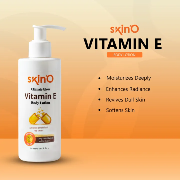 skin'O%20Ultimate%20Glow%20Vitamin%20E%20Nourishing%20Body%20Lotion%20220ml%20-%20Image%203