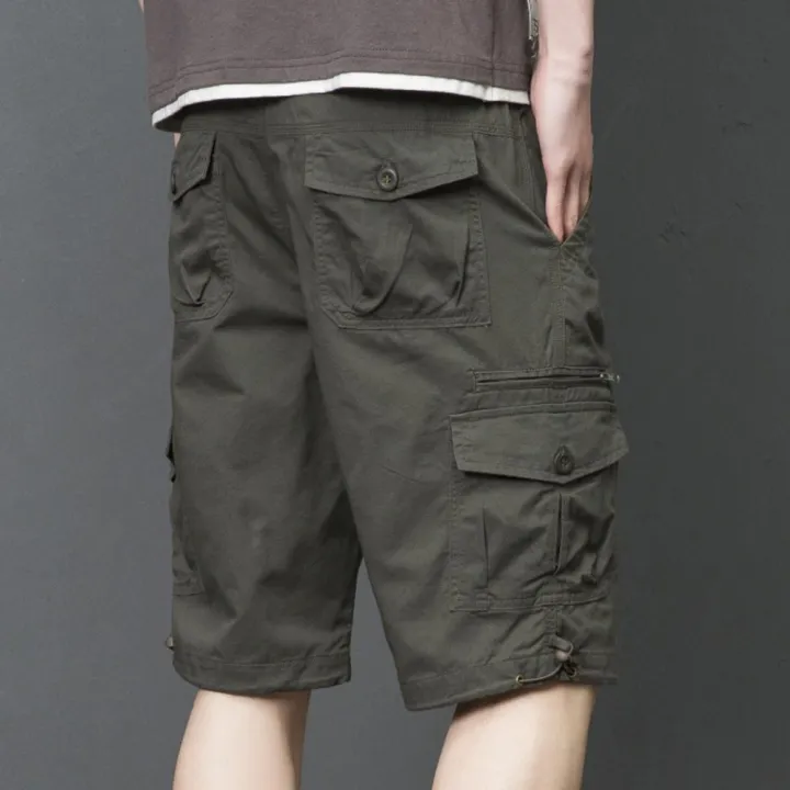 Summer%20Cargo%20Shorts%20Men%20Camouflage%20Camo%20Casual%20Cotton%20Multi-Pocket%20Baggy%20Bermuda%20Streetwear%20HipHop%20Military%20Tactical%20Work%20Shorts%20-%20Image%205