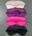 Eye Mask Super Soft – 100% Light Blocking | Satin Silk, Adjustable Strap, Ideal for Travel, Meditation & Deep Sleep.