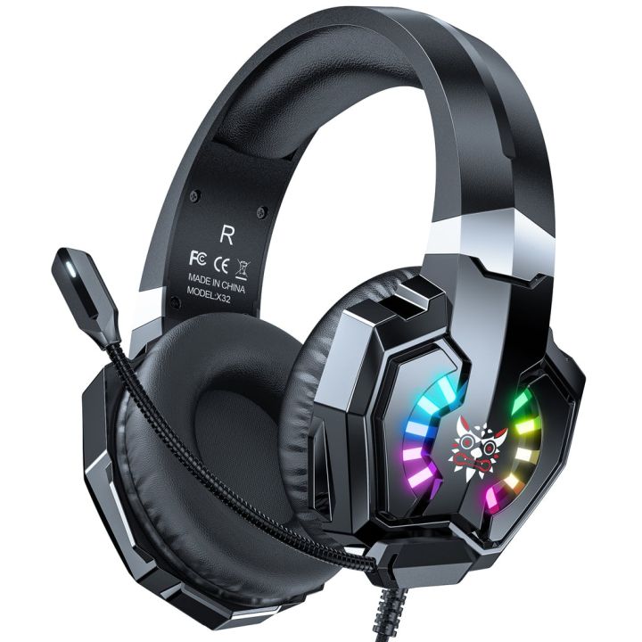 ONIKUMA X32 Wearable Wired Gaming Headset