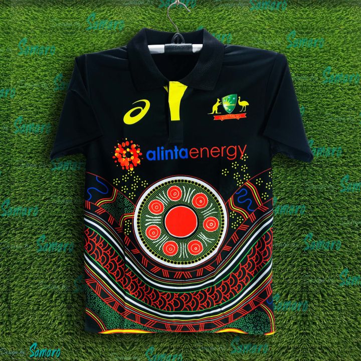 Australia Polo Cricket Jersey For Man - Half Sleeve Collar Polo Jersey - Australia Cricket Jersey 2026/2027