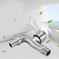 Wall Mount Washing Machine Faucet Stainless Steel SUS 304 butterfly water tap.