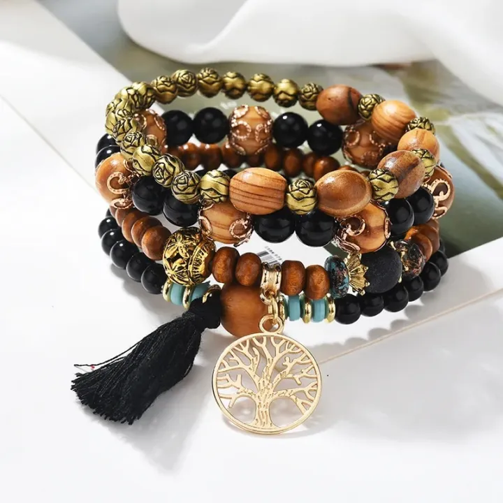 Bohemian%20Bracelet%20Creative%20Ladies%20Tree%20of%20Life%20Jewelry%20Tassel%20Multi-layer%20Wooden%20Beaded%20Ethnic%20Style%20Fashion%20Women%20Bracelets%20-%20Image%203