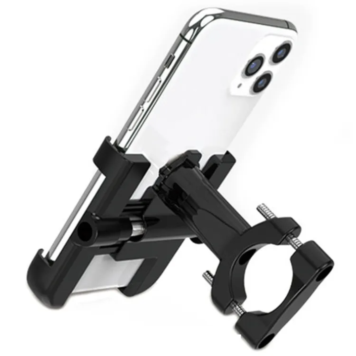 Metal%20Bike%20Phone%20Holder%20-%20Sturdy%20And%20Secure%20Bracket%20For%20Mounting%20Phones%20On%20Motorcycles%20And%20Bicycles%20-%20Image%202