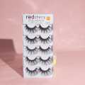 red cherry 5 Pair False Eyelash Set. 