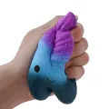 【Broad Sunlight shop】big Cartoon galaxy Tooth Cake PU Squishy antistress Toys Jumbo teeth Slow fun Kids adults Squeeze. 