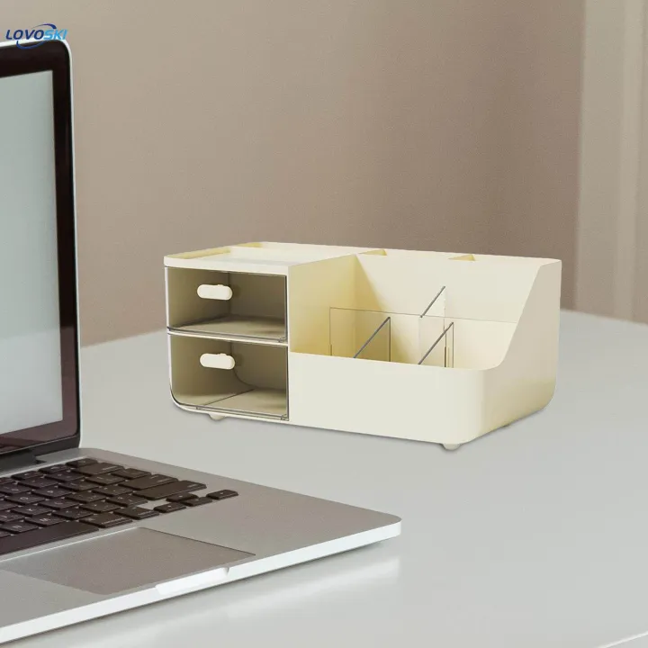 Desktop%20Organizer%20Accessories%20Stationery%20Holder%20with%20Drawer%20Storage%20Shelf%20-%20Image%203