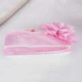 (New) baby girl chiffon shoes flower elastic baby walking shoes wild soft bottom solid infant newborn infant shoes.
