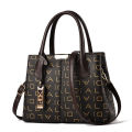 Handbag Women's 2024 New Style Atmospheric Style Women's Bag Large Capacity European and American Casual Shoulder Bag Middle-aged Crossbody Bag Tide.