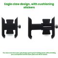 Metal Bike Mobile Holder For mobile phone bracket motorcycle bicycle takeaway rider -Black Easy to Use and Maintain. 