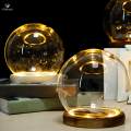 Glass Display Micro Landscape DIY Decorative Clear Dome for Photos Medals Decoration Home 10cm. 