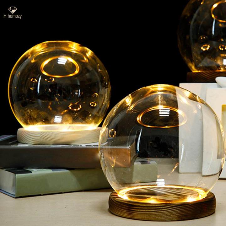 Glass%20Display%20Micro%20Landscape%20DIY%20Decorative%20Clear%20Dome%20for%20Photos%20Medals%20Decoration%20Home%2010cm%20-%20Image%203