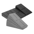 Squat Wedge Block Adjustable Non-Slip Squat Ramp Wedge Calf Stretcher Slant Board Strength for Squat and Deadlift Black.