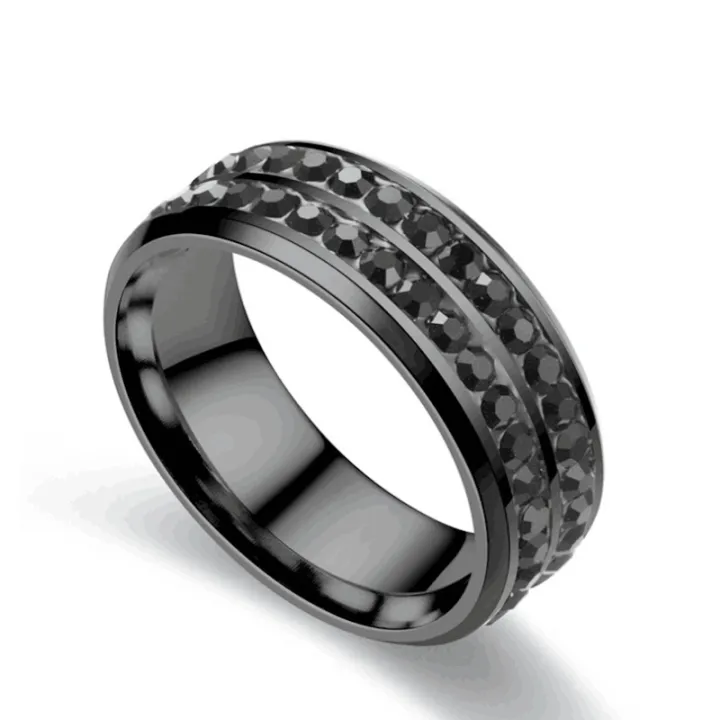 Titanium%20Steel%20Diamond%20Ring%20Wholesale%20Korean%20Double%20Row%20Diamond%20Jewelry%20for%20Women%20Hot%20Selling%20Stainless%20Steel%20Ring%20-%20Image%205