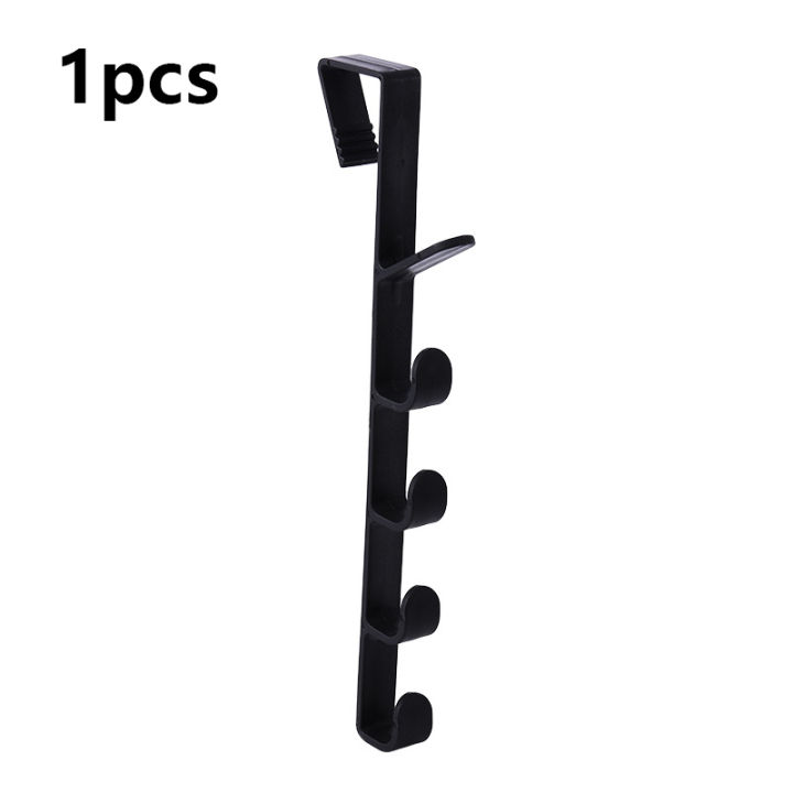 1/2pc%20Bedroom%20Door%20Hanger%20Clothes%20Hanging%20Rack%20Over%20The%20Door%20Plastic%20Home%20Storage%20Organization%20Hooks%20Purse%20Holder%20Bags%20Rails%20-%20Image%207