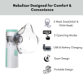 Nebulizer Portable Mesh Inhaler Machine for Adults & Kids.