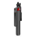 P185 Aluminum Alloy 1.6M Handheld Stabilizer Floor Telescopic Pole Quadrupod Mobile Phone Bluetooth Selfie Stick-B Easy Install Easy to Use. 