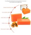 Elaimei Papaya Kojic Acid Soap For Rejuvenating, Exfoliating, and Nourishing Dark Spot Areas 100G. 