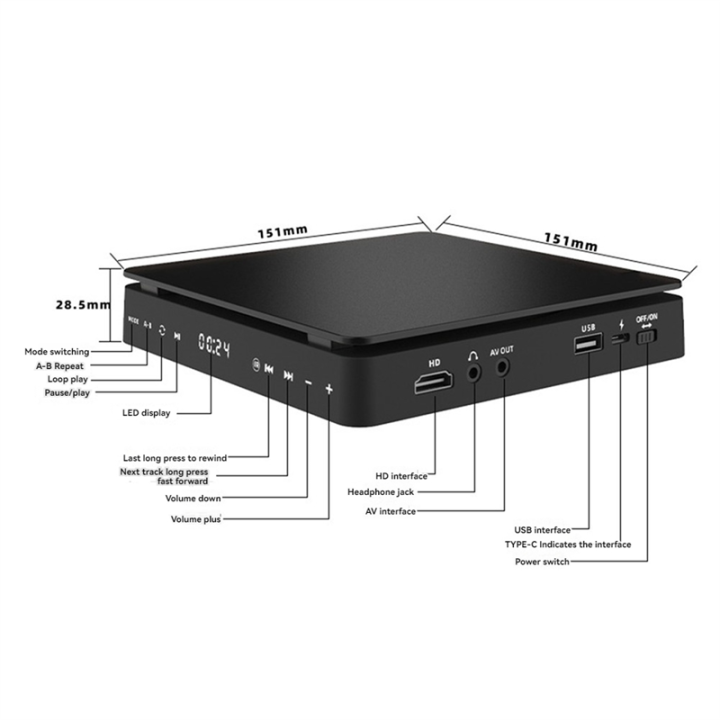 Portable%20DVD%20Player%20Compatible%20with%20AV%20Out%20&%20CD%20Player%20EU%20Plug%20-%20Image%202