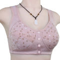 Front Closure Cotton Bras Women Large Bust Camisole Bra 52/120 Underwear Female Soft Lingerie 36 38 40 42 44 46 48 50 52 B C Cup.