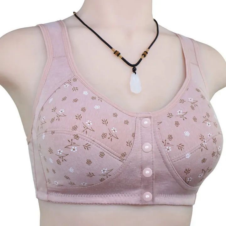 Front%20Closure%20Cotton%20Bras%20Women%20Large%20Bust%20Camisole%20Bra%2052/120%20Underwear%20Female%20Soft%20Lingerie%2036%2038%2040%2042%2044%2046%2048%2050%2052%20B%20C%20Cup%20-%20Image%203