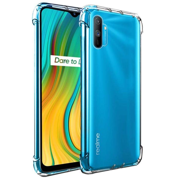 Transparent/Clear Back Cover Case for Realme C3/C3i/Narzo 20A-CLEAR COVER