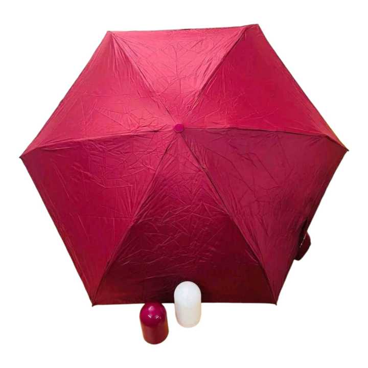 ☂️ 7-Inch Mini Folding Capsule Umbrella 🎒 Ultra-Stylish | 👜 Compact ...