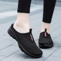 Breathable Light Women Shoes New Casual Half Slippers Outdoor Flats Zapatos De Mujer Plus Size Quality Shoes for Woman Slippers. 