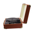 Vinyl Record Player Turntable 2.0 Stereo Speaker for Bar Entertainment Decor. 