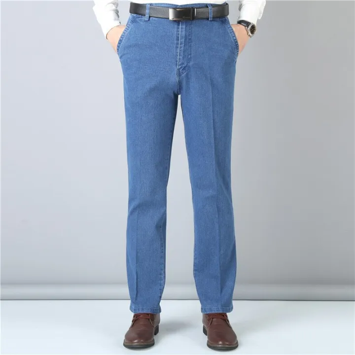Peking%20Story%20Jeans%20Man%20Middle-aged%20Denim%20Jeans%20Casual%20Middle%20Waist%20Loose%20Long%20Pants%20Male%20Straight%20Jeans%20Classical%20Big%20Size%2040%2041%20-%20Image%206