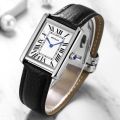 Fashion Couple Watches Casual Quartz Wristwatch 30M Waterproof Leather Watch Clock. 