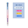 Simple multi-color ballpoint pen for students to take notes, special multi-color one-color marker, gel pen press 3 colors.
