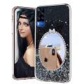 Back Case Cover for vivo Y51 (Hybrid Crystal Clear Camera  Protect Airbag Design All Side Protection) - Transparent Black. 
